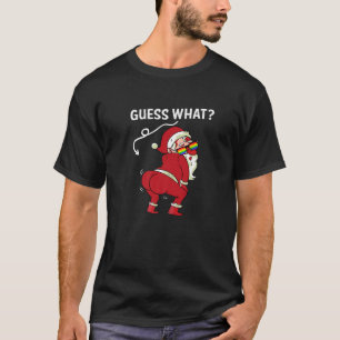 Raad eens wat grappig gay sinterklaas lgbt vlag re t-shirt