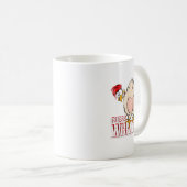 Raad eens wat het Boerderij kippenkuiken is Koffiemok (Voorkant rechts)