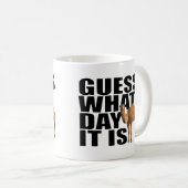 Raad eens wat het is voor dag Hump Day Camel Koffiemok (Voorkant rechts)
