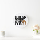Raad eens wat het is voor dag Hump Day Camel Ronde Klok (Huis)