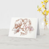 "Raad eens wat ik zag..." Kaart (Gele Bloem)