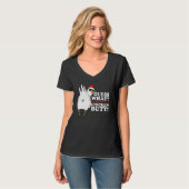 Raad eens wat kip Butt! Grappig T-shirt (Voorkant volledig)