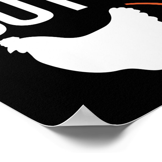 Raad eens wat kip Butt Poster (Hoek)