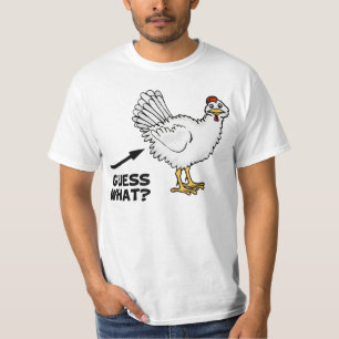 Raad eens wat kip Butt T-shirt