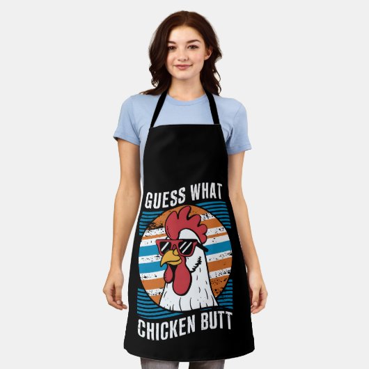 Raad eens wat kip maar grappige kip liefhebbers schort (Gedragen)