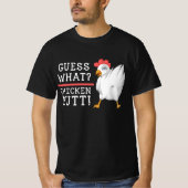 raad eens wat kip t-shirt (Voorkant)