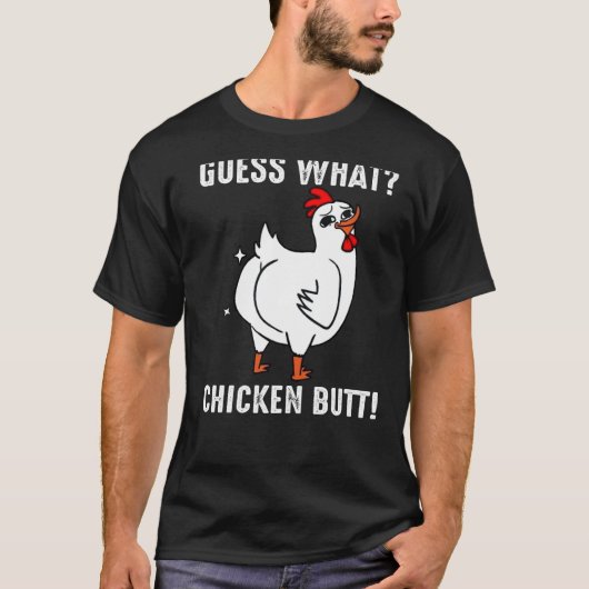 Raad eens wat kippen krijgen t-shirt (Voorkant)