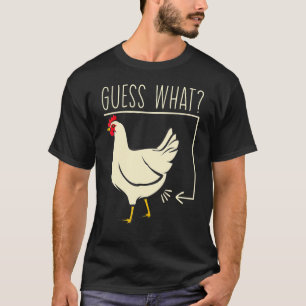 Raad eens wat Kippenga! Boerderij Kippenga Grappig T-shirt