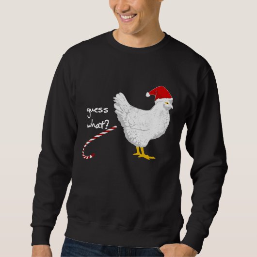 Raad eens wat Kippengaai Kerst Idee Trui (Voorkant)