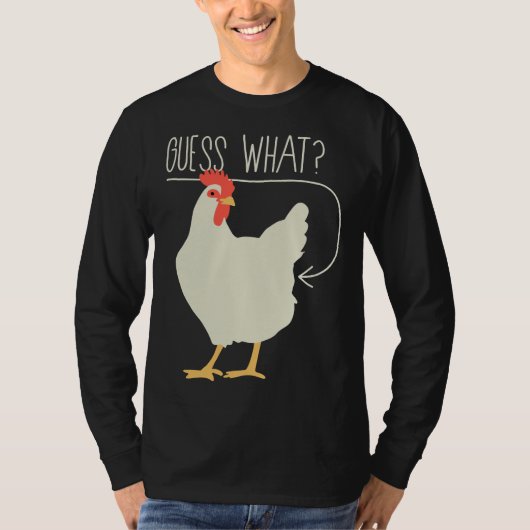 Raad eens wat kippenkont 706 t-shirt (Voorkant)