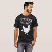 Raad eens wat kippenkont cadeau t-shirt (Voorkant volledig)