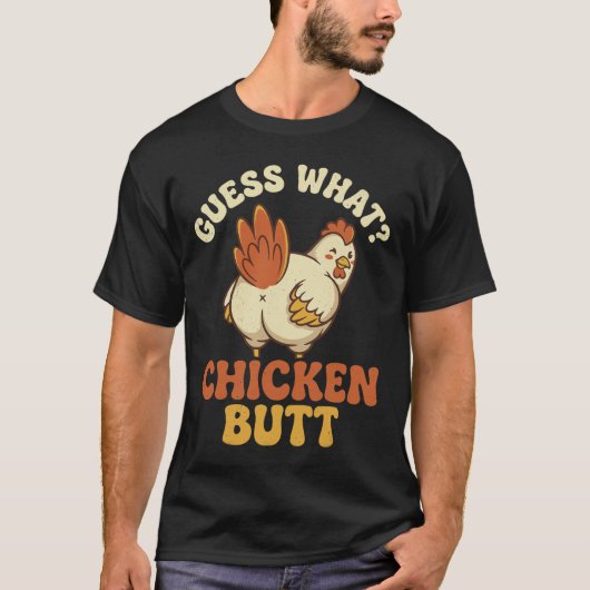 Raad eens wat kippenkontje _8 t-shirt (Voorkant)