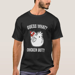 Raad eens wat kippenstift doet t-shirt