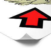 Raad eens wat Poster van Chicken Butt Funny (Hoek)