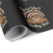 Raad eens wat Turkije maar rare Thanksgiving Cadeaupapier (Rol Hoek)