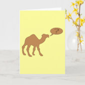 Raad eens wat voor dag het is Humor Birthday-kaart Kaart (Gele Bloem)