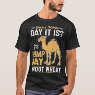 Raad eens wat voor dag is het de Camel Funny Hump  T-shirt