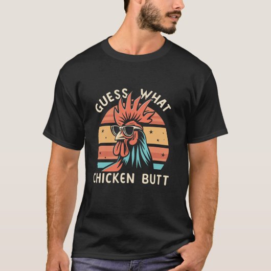 Raad eens wat voor kippenbillen T-Shirt (Voorkant)