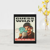 Raad eens wat WWII Poster Notecards Kaart (Gele Bloem)