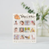 Raad eens welk Baby shower van het Afbeelding van  (Staand voorkant)