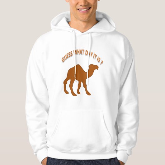 Raad eens welke dag het is? Hump Day Camel - Shirt (Voorkant)