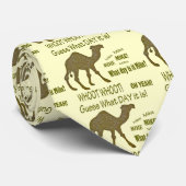 Raad eens welke dag het is? Hump Day Camel Stropda Stropdas (Opgerold)