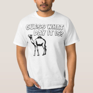 Raad eens welke dag het is? Hump Day Camel T-shirt