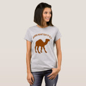 Raad eens welke dag het is? Hump Day Camel T-shirt (Voorkant volledig)