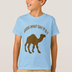 Raad eens welke dag het is? Hump Day commercieel - T-shirt