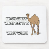 Raad eens welke dag het is - Hump Day Muismat (Voorkant)