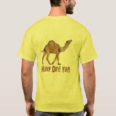 Raad eens welke dag het zijn Hump Day Happy Camels T-shirt (Achterkant)