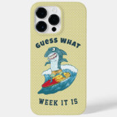 Raad eens welke week het is grappig haai Case-Mate iPhone case (Achterkant)