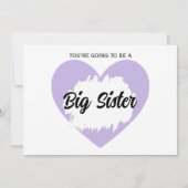 Raad eens welke zwangerschapsaankondiging voor zus (Achterkant)