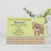 Raad eens wie 1 Beer uitnodigt Kaart (Staand voorkant)