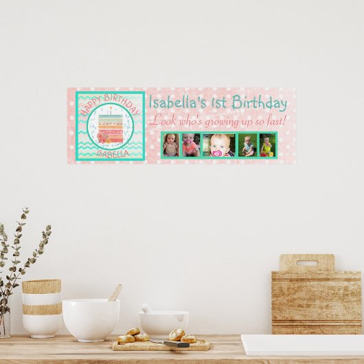 Raad eens wie 1 eerstejaars banner Poster draait (Keuken)