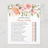 Raad eens wie Baby shower vlam groen heeft gemaakt (Voorkant)