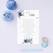 Raad eens wie Bridal game Kaart Flyer is (Enkel)