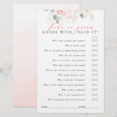 Raad eens wie Bride of Groom is. (Voorkant / Achterkant)