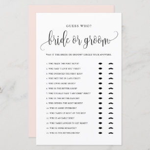 Raad eens wie Bride of Groom zei dat ze Game zei