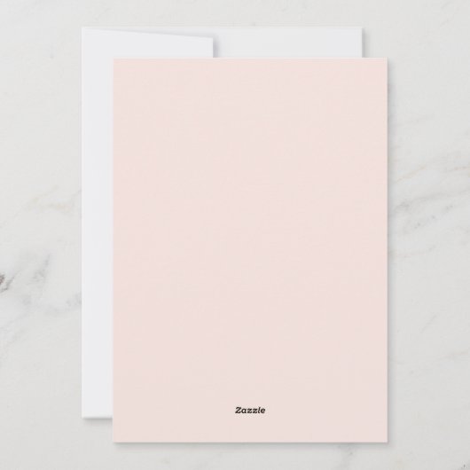 Raad eens wie Bride of Groom zei dat ze Kaart zei (Achterkant)