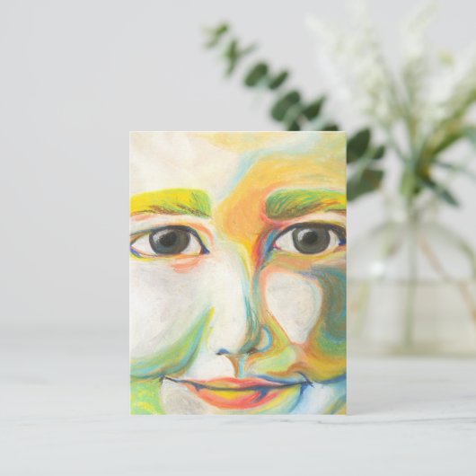 Raad eens wie briefkaart (Staand voorkant)