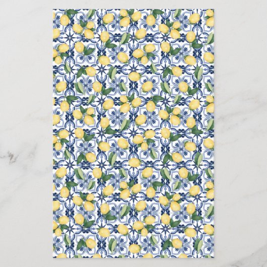 Raad eens wie citroenen mediterraan douchegame Kaa Flyer (Achterkant)