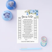 Raad eens wie de blauwe kaart van het Vrijgezellen (Enkel)