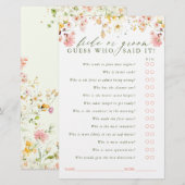 Raad eens wie de bruid of de bruidegom is - Wildbl (Voorkant / Achterkant)