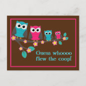 Raad eens wie de Coop-bewegende aankondiging vloog (Voorkant)