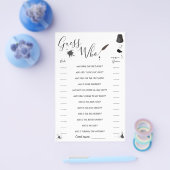 Raad eens wie de groene pen en de inkwell Shower G Flyer (Enkel)