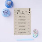 Raad eens wie de groene pen en de inkwell Shower G Flyer (Enkel)