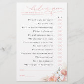 Raad eens wie de Kaart van het Spel van Pampas Gra (Voorkant)