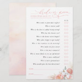 Raad eens wie de Kaart van het Spel van Pampas Gra (Voorkant / Achterkant)