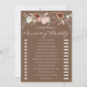 Raad eens wie de Kaart van het Wilde Westen Baby s (Voorkant)